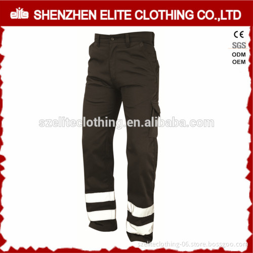 Hi Vis Professional Industrial Workwear Reflective Trousers Men